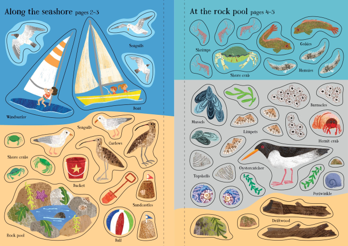 Little First Stickers Seashore [7]