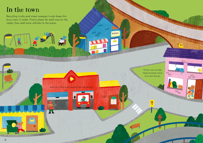 Little First Stickers Tractors and Trucks [2]