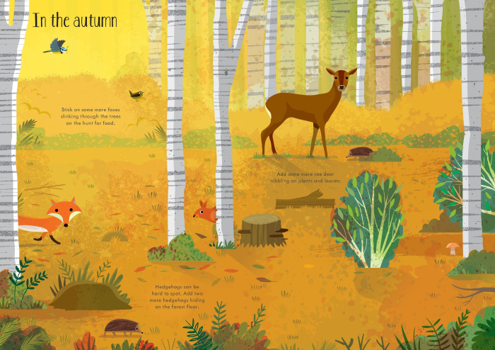 Little First Stickers Woodlands [2]