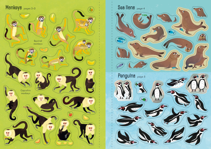 Little First Stickers Zoo [4]