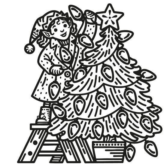 Magic Painting Advent Calendar – Calendar Advent Usborne cu 24 cărți de pictat cu apă [6]