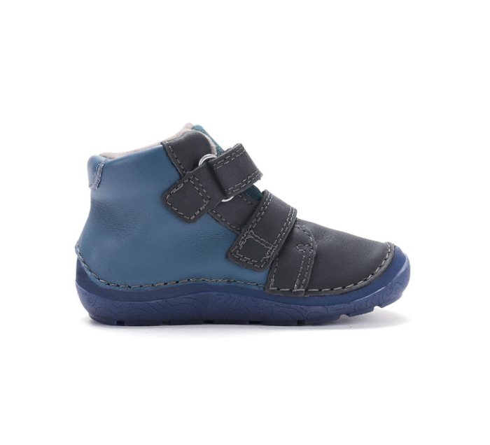 Pantofi Băieți D.D.Step A116-62455B – Piele Naturală, Bleumarin cu Licurici [3]