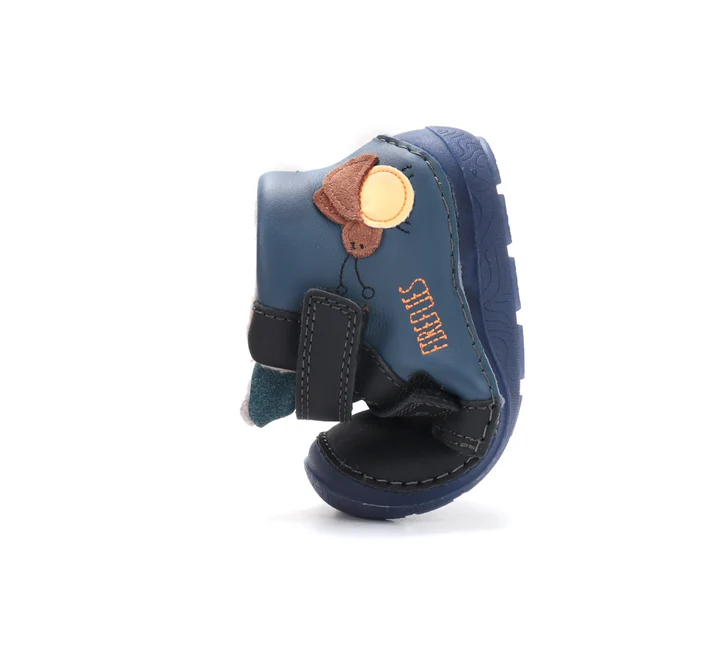 Pantofi Băieți D.D.Step A116-62455B – Piele Naturală, Bleumarin cu Licurici [8]