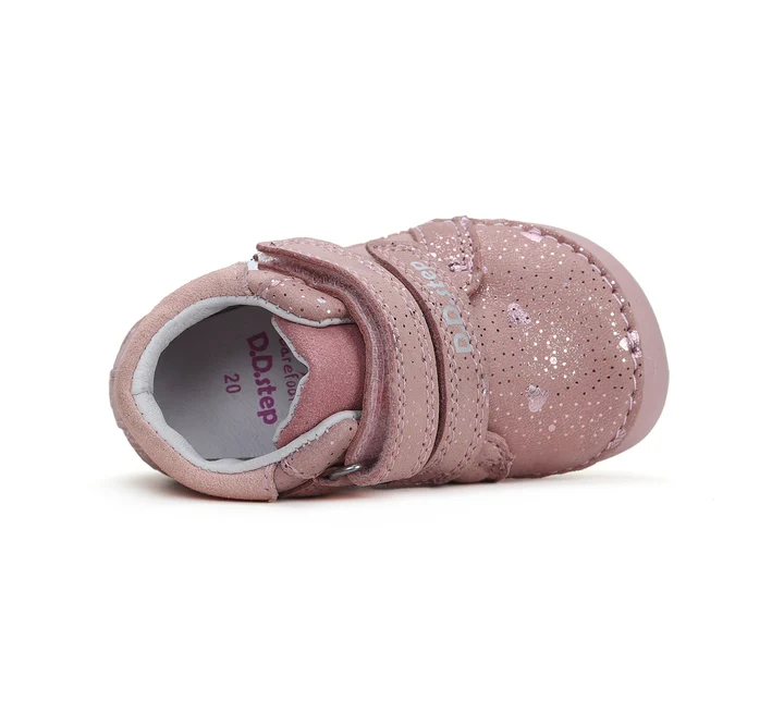 Pantofi Barefoot DD Step S070-42189A pentru Fete – Piele Naturala, Talpa Flexibila Zero Drop [5]