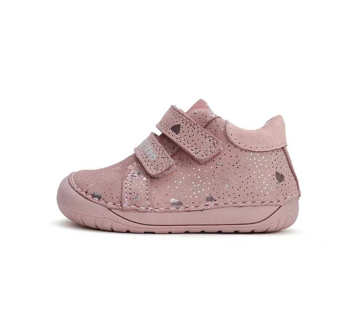 Pantofi Barefoot DD Step S070-42189A pentru Fete – Piele Naturala, Talpa Flexibila Zero Drop [2]
