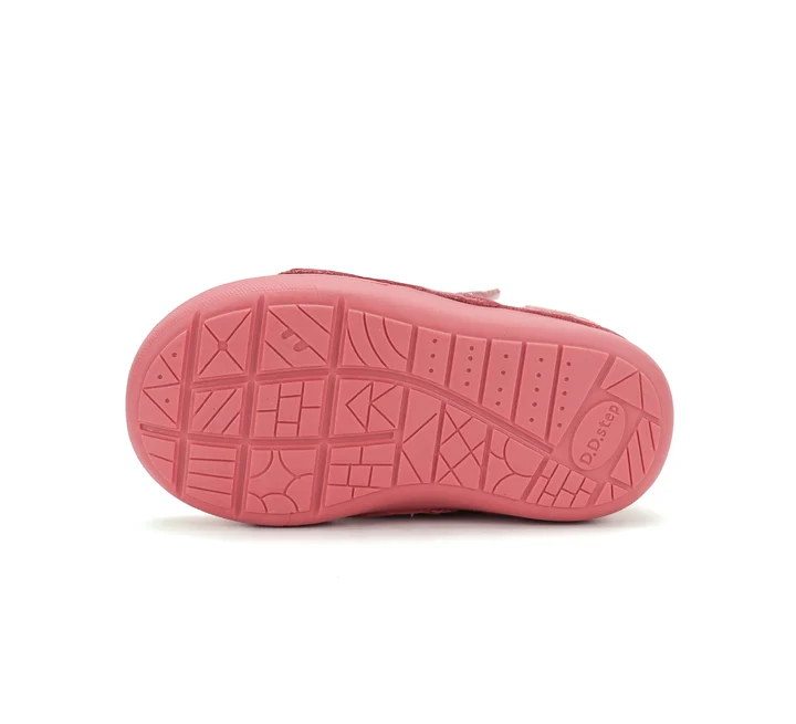 Pantofi Primii Pași Fete D.D.Step S066-62216D – Piele Naturală Roz, cu Aparat Foto [5]