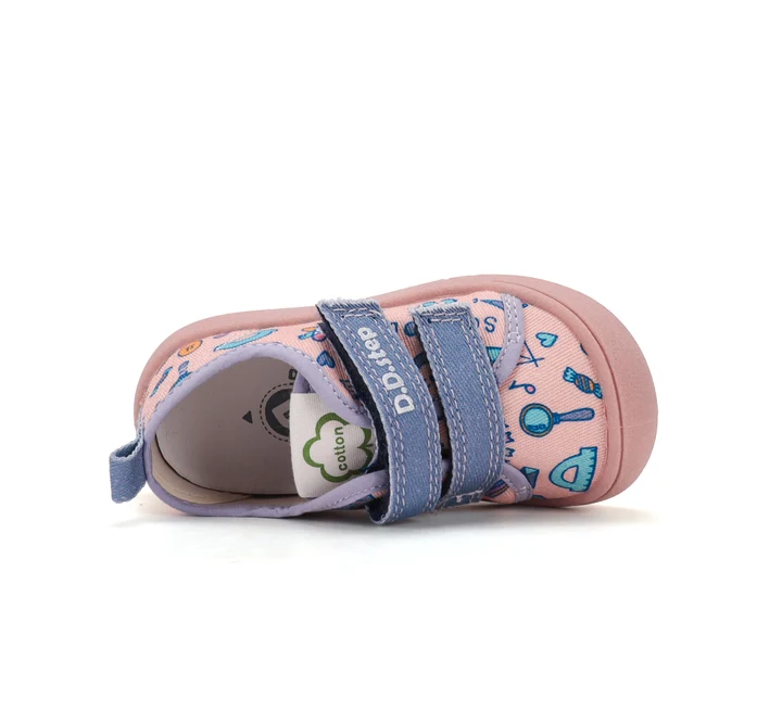 Papuci Barefoot DD Step C100-62365 pentru copii – interior, talpa flexibila [4]