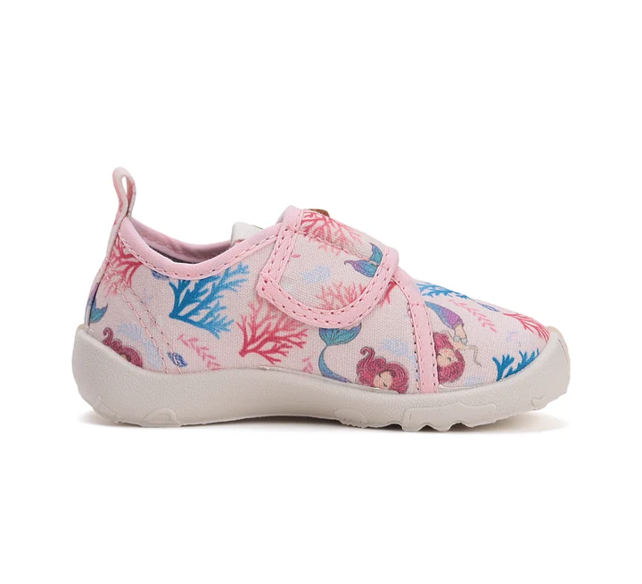 Papuci Barefoot DD Step- Interior si Gradinita- C086-51499A Roz – Fete [4]