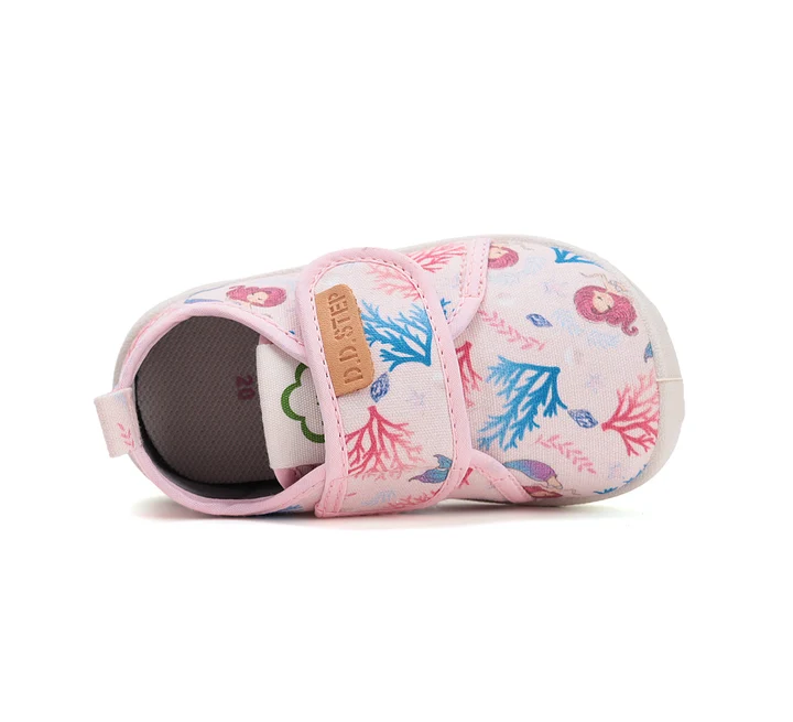 Papuci Barefoot DD Step- Interior si Gradinita- C086-51499A Roz – Fete [5]