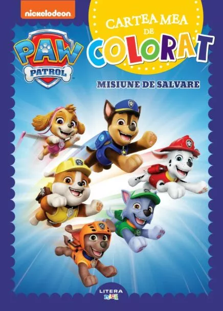 Patrula Cățelușilor – Cartea mea de colorat: Misiune de salvare | Carte de colorat copii [1]