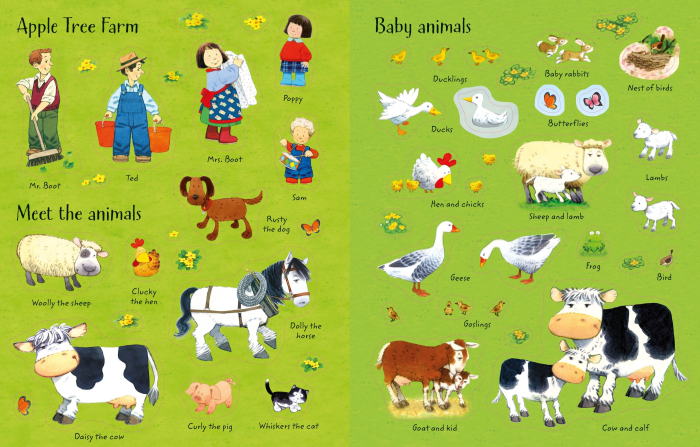 Poppy and Sam's Animals Sticker Book [5]