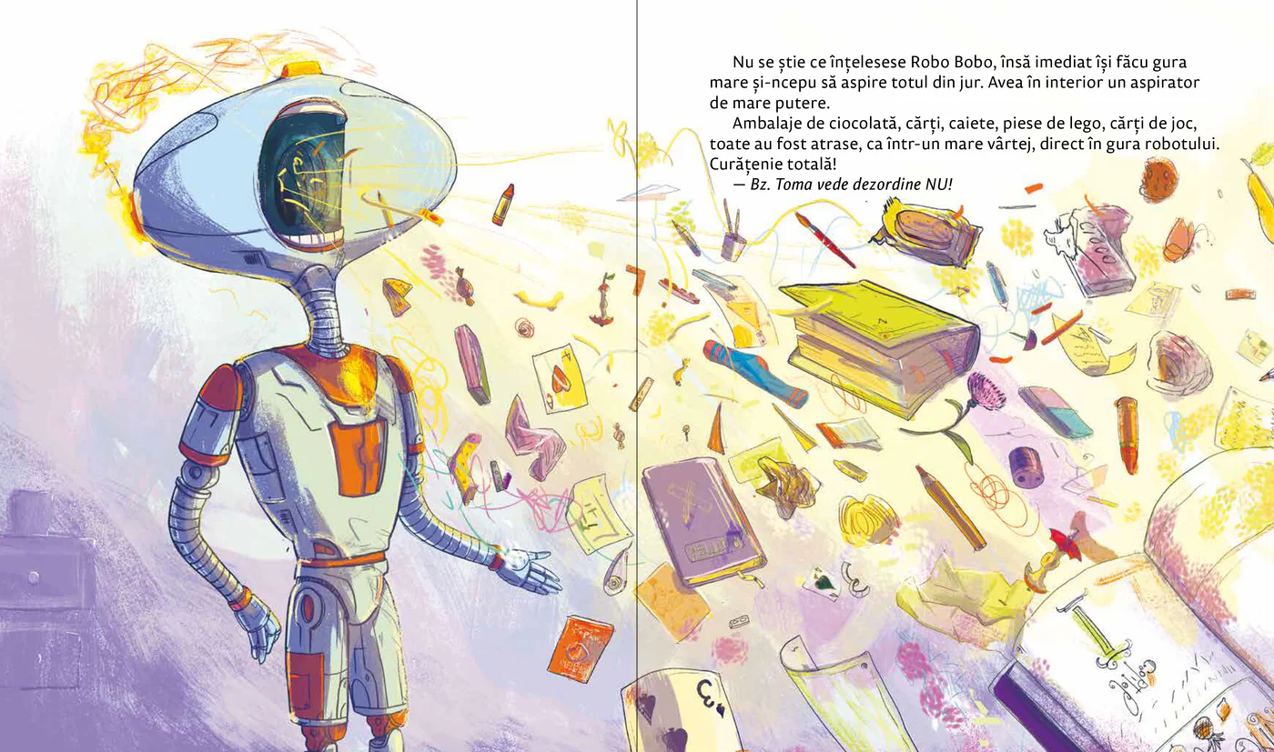 Robo Bobo face ordine în cameră [3]