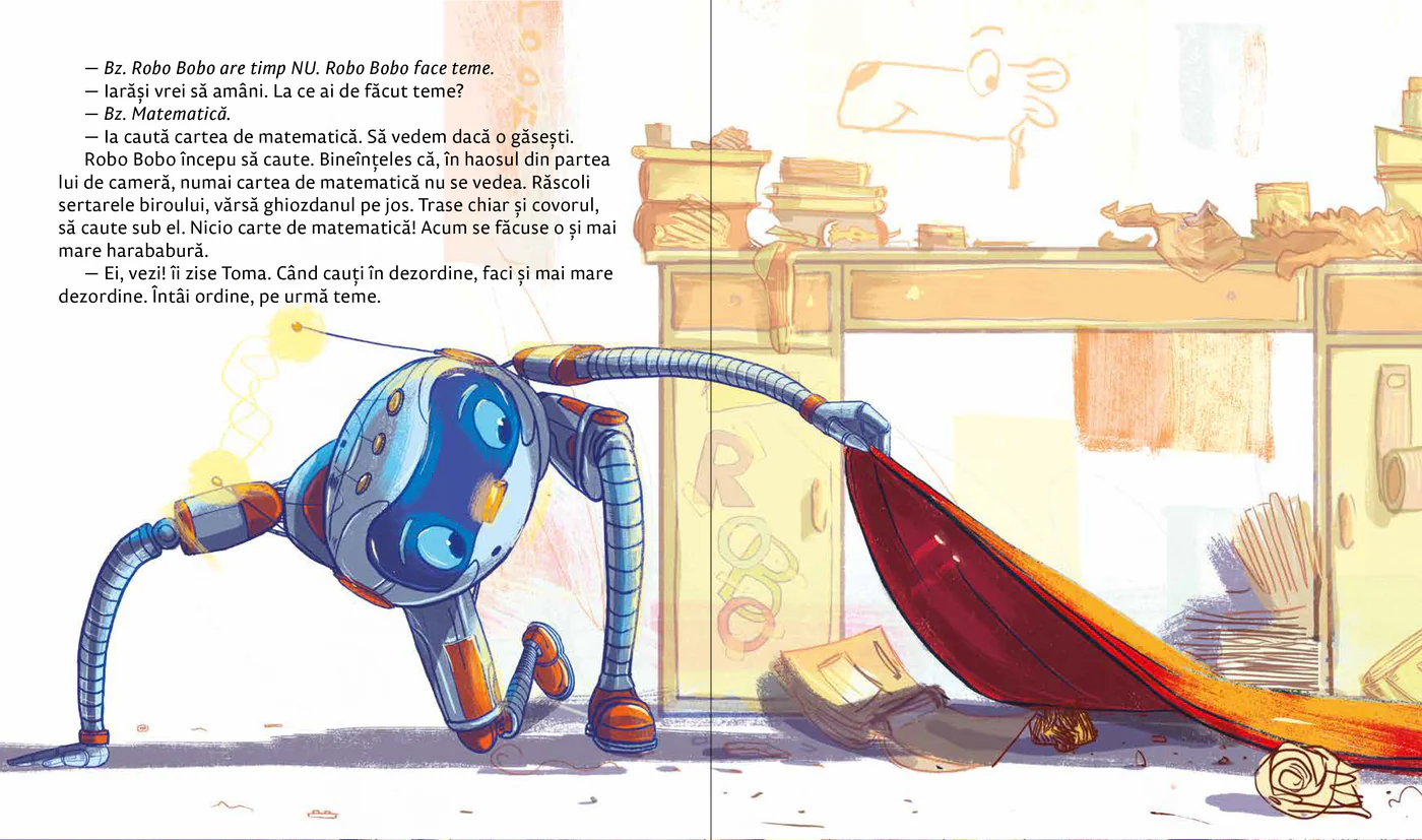 Robo Bobo face ordine în cameră [2]