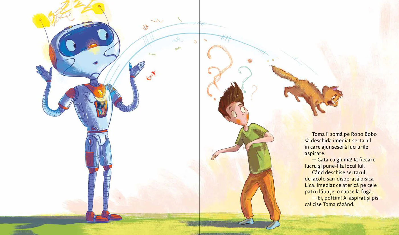 Robo Bobo face ordine în cameră [4]