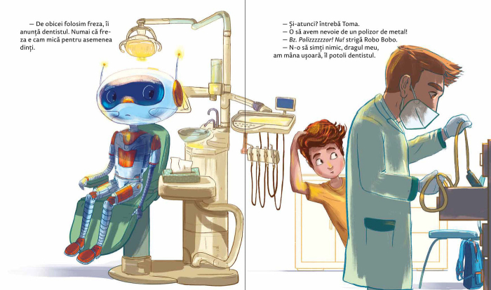 Robo Bobo merge la dentist [3]