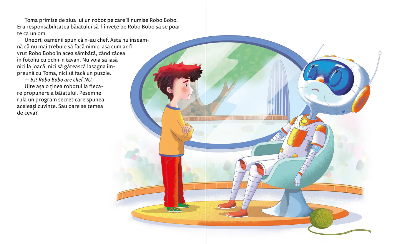 Robo Bobo n-are chef [2]