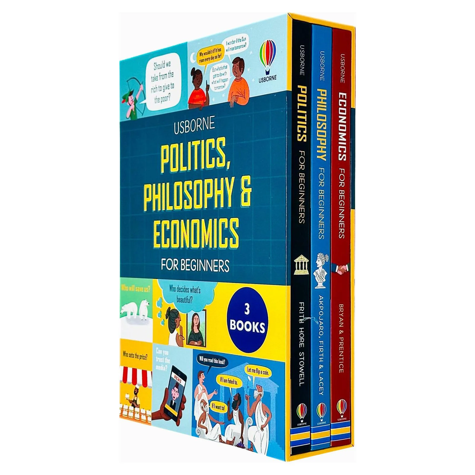 Set 3 Cărți Usborne – Politics, Philosophy & Economics Beginners Boxset | 8+ ani [2]