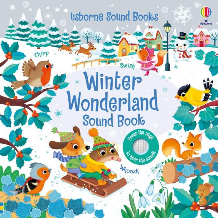 Set Sunetele lui Moș Crăciun – 2 Cărți Interactive cu Sunete Usborne | Santa & Winter Wonderland [3]
