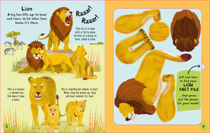 Slot-together Animals Book [2]