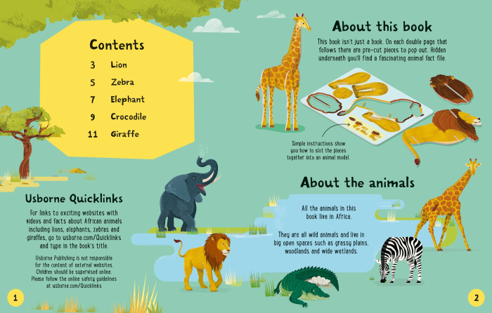 Slot-together Animals Book [4]