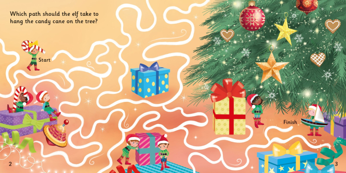Sticker Dolly Dressing Advent Calendar – Calendar Advent Usborne cu 24 cărți cu stickere [2]