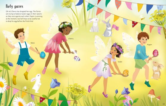 Sticker Dolly Dressing: Easter Party – Carte interactivă cu stickere pentru copii [5]