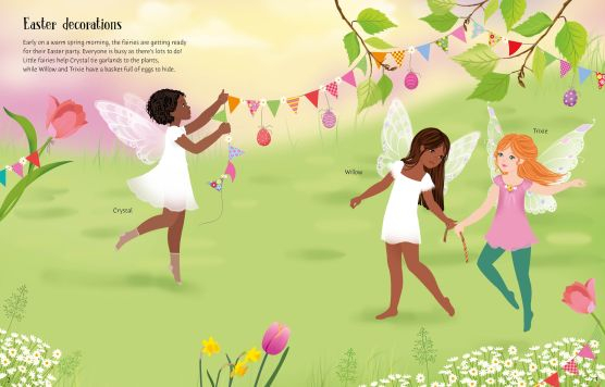 Sticker Dolly Dressing: Easter Party – Carte interactivă cu stickere pentru copii [2]