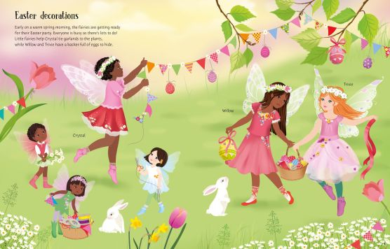 Sticker Dolly Dressing: Easter Party – Carte interactivă cu stickere pentru copii [3]