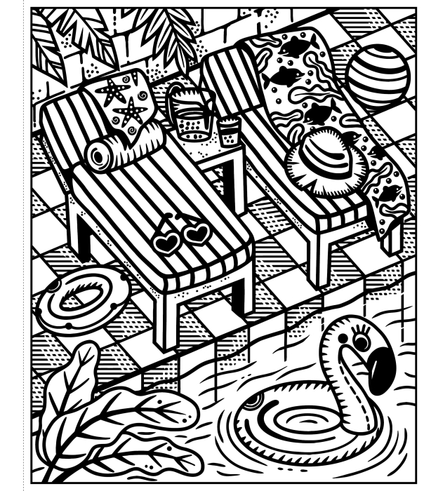 Summer Magic Painting Book [4]