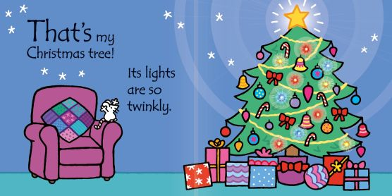 That's Not My Christmas Tree – Carte senzorială Usborne cu luminițe și texturi, 3 luni+ [3]