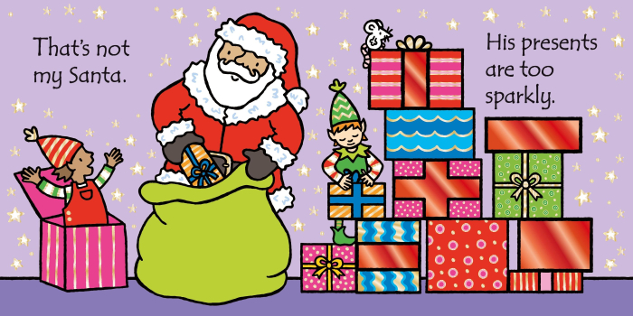 That’s Not My Santa… – Carte senzorială tactilă Usborne, 3 luni+ [2]