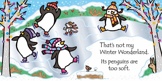 That's Not My Winter Wonderland – Carte senzorială Usborne cu texturi, pentru bebeluși [2]
