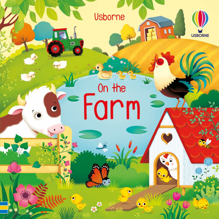 Usborne Book and 3 Jigsaws: On the Farm [3]