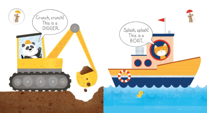 Very First Words Library – Things That Go (Mașini și Vehicule) [4]