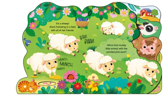 Who’s on the Farm Today? – Carte interactivă pentru bebeluși | Usborne [3]