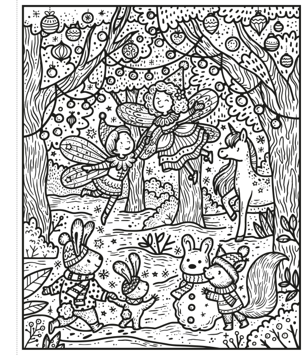 Winter Wonderland Magic Painting Book [3]