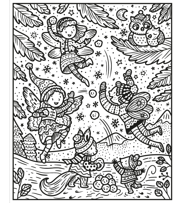 Winter Wonderland Magic Painting Book [2]