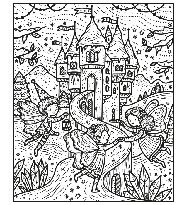 Winter Wonderland Magic Painting Book [4]