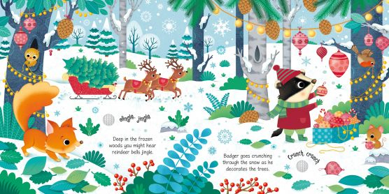 Winter Wonderland Sound Book – Carte Usborne cu sunetele iernii [3]