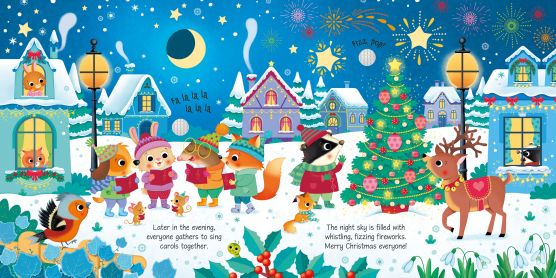 Winter Wonderland Sound Book – Carte Usborne cu sunetele iernii [4]