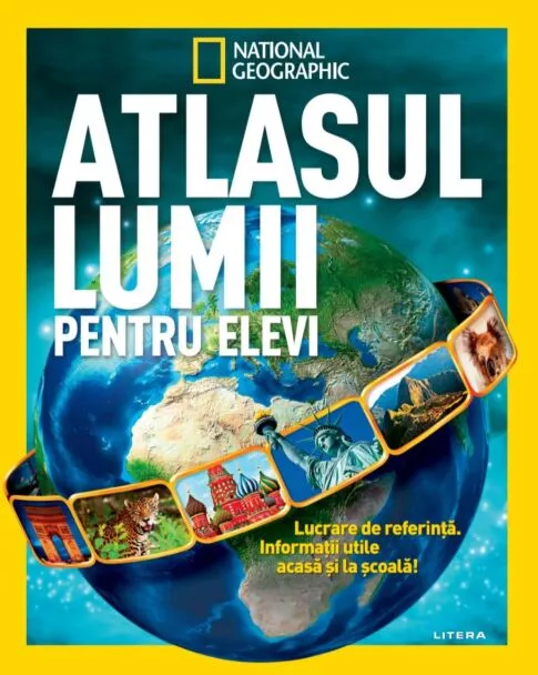 Micii exploratori – Enciclopedii pentru copii - Atlasul lumii pentru elevi