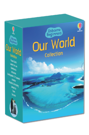 Seturi carti Usborne - Beginners Boxset Our World Usborne – Set 10 Cărți despre Natură și Planeta Pământ, în Limba Engleză