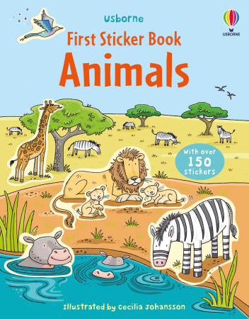 First Sticker Book Animals