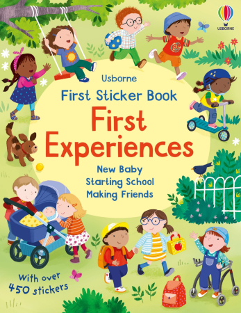 Carti cu stickere - First Sticker Book: First Experiences