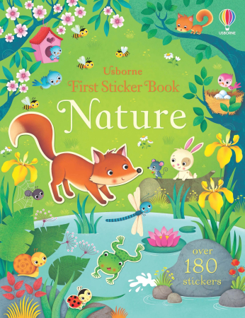 Carti cu stickere - First Sticker Book Nature
