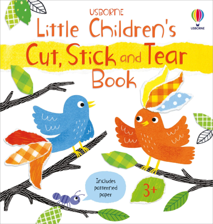 Carti de activitati - Little Children’s Cut, Stick and Tear Book – Carte activități copii 3-5 ani (tăiat, lipit, rupt)