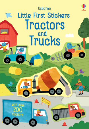 Cărți Usborne - Little First Stickers Tractors and Trucks