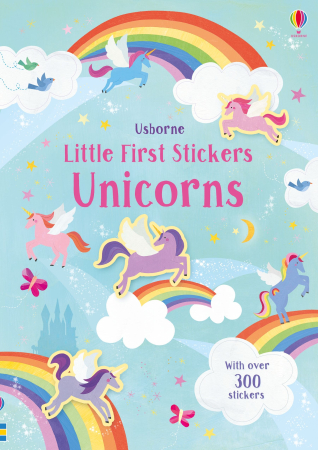 Cărți Usborne - Little First Stickers Unicorns