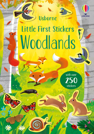 Cărți Usborne - Little First Stickers Woodlands