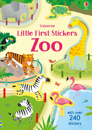 Cărți Usborne - Little First Stickers Zoo